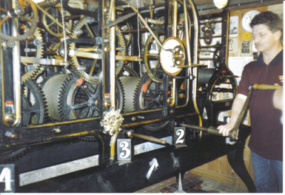 Hier arbeite ich an einer Weule